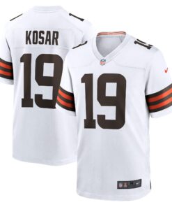 Bernie Kosar Cleveland Browns  Retired Player Game Jersey  White