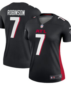 Bijan Robinson Atlanta Falcons  Women_s  Legend Jersey  Black
