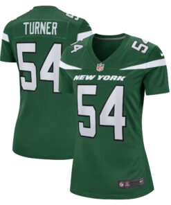 Billy Turner New York Jets  Women_s  Game Jersey  Gotham Green