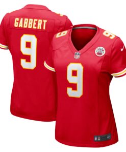 Blaine Gabbert Kansas City Chiefs  Women_s Game Jersey  Red