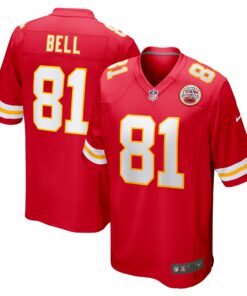 Blake Bell Kansas City Chiefs  Game Player Jersey  Red