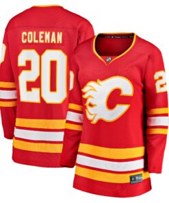 Blake Coleman Calgary Flames Fanatics Women_s Home Breakaway Player Jersey  Red