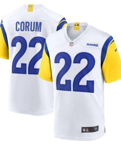 Blake Corum Los Angeles Rams  Game Jersey   White