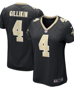 Blake Gillikin New Orleans Saints  Women_s Game Player Jersey  Black