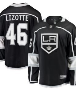 Blake Lizotte Los Angeles Kings Fanatics Home Breakaway Player Jersey  Black