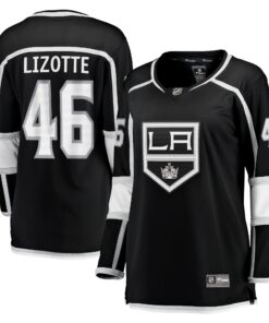 Blake Lizotte Los Angeles Kings Fanatics Women_s Home Breakaway Player Jersey  Black