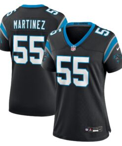 Blake Martinez Carolina Panthers  Women_s  Game Jersey   Black