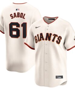 Blake Sabol San Francisco GiantsHome Limited Player Jersey  Cream