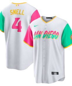 Blake Snell San Diego PadresCity Connect Replica Player Jersey  White