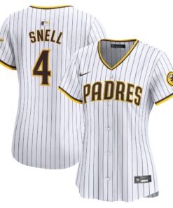 Blake Snell San Diego PadresWomen_s  Home Limited Player Jersey  White