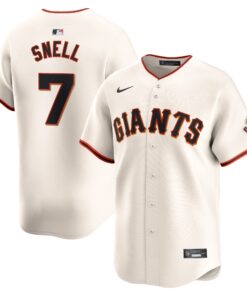 Blake Snell San Francisco GiantsHome Limited Jersey  Cream
