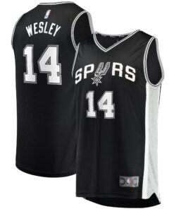 Blake Wesley San Antonio Spurs Fanatics Fast Break Replica Player Jersey - Icon Edition - Black
