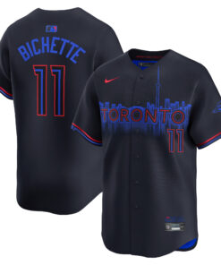 Bo Bichette Toronto Blue Jays2024 City Connect Limited Player Jersey  Black