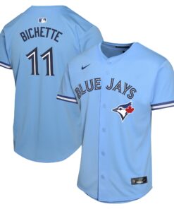 Bo Bichette Toronto Blue JaysYouth Alternate Player Game Jersey  Powder Blue