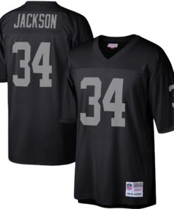 Bo Jackson Las Vegas Raiders Mitchell amp Ness Legacy Replica Jersey  Black