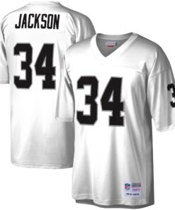 Bo Jackson Las Vegas Raiders Mitchell amp Ness Legacy Replica Jersey  White