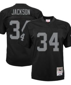 Bo Jackson Las Vegas Raiders Mitchell amp Ness Toddler 1988 Retired Legacy Jersey  Black