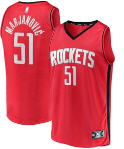 Boban Marjanovic Houston Rockets Fanatics Youth Fast Break Player Jersey - Icon Edition - Red