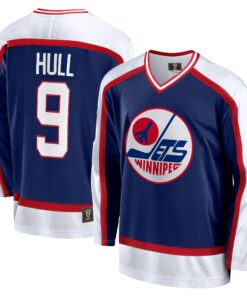Bobby Hull Winnipeg Jets Fanatics Breakaway Retired Player Jersey  Navy