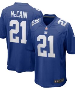 Bobby McCain New York Giants  Game Player Jersey  Royal