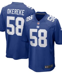 Bobby Okereke New York Giants  Game Player Jersey  Royal