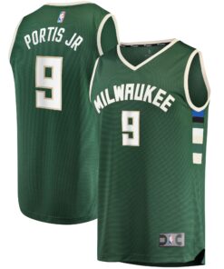 Bobby Portis Milwaukee Bucks Fanatics Fast Break Replica Jersey - Icon Edition - Green