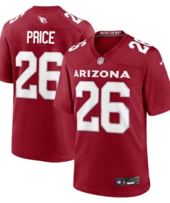 Bobby Price Arizona Cardinals  Team Game Jersey   Cardinal