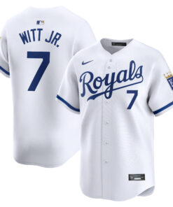 Bobby Witt Jr. Kansas City RoyalsYouth Home Limited Player Jersey  White