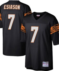 Boomer Esiason Cincinnati Bengals Mitchell amp Ness Legacy Replica Jersey  Black