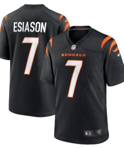 Boomer Esiason Cincinnati Bengals  Retired Player Jersey  Black