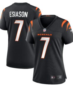 Boomer Esiason Cincinnati Bengals  Women_s Retired Player Jersey  Black