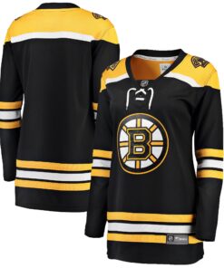Boston Bruins Fanatics Women_s Breakaway Home Jersey  Black