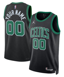 Boston Celtics Jordan Brand Unisex 202223 Swingman Custom Jersey - Statement Edition - Black