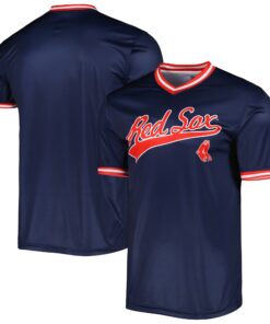 Boston Red Sox Stitches Cooperstown Collection Team Jersey  Navy
