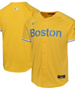  Boston Red SoxYouth City Connect Limited Jersey  Gold