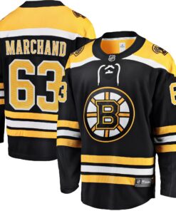Brad Marchand Boston Bruins Fanatics Home Breakaway Jersey  Black