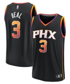 Bradley Beal Phoenix Suns Fanatics Fast Break Player Jersey - Statement Edition - Black