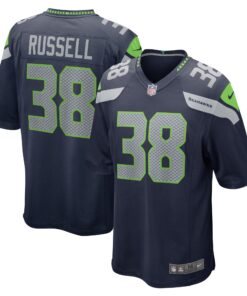 Brady Russell Seattle Seahawks  Game Jersey  College Navy