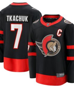 Brady Tkachuk Ottawa Senators Fanatics Home Breakaway Jersey  Black