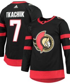 Brady Tkachuk Ottawa Senators Home Primegreen Authentic Player Jersey  Black