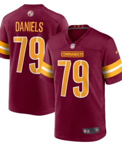 Braeden Daniels Washington Commanders  Team Game Jersey  Burgundy