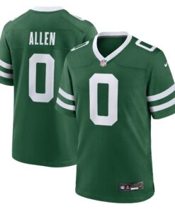 Braelon Allen New York Jets  Game Jersey  Legacy Green