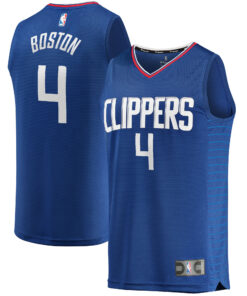 Brandon Boston Jr. LA Clippers Fanatics Fast Break Replica Jersey - Icon Edition - Royal