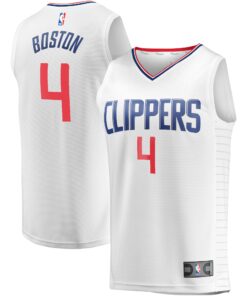 Brandon Boston LA Clippers Fanatics Fast Break Player Jersey - Association Edition - White