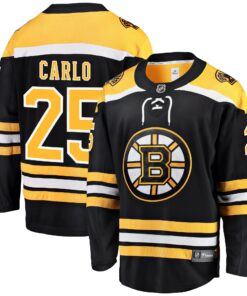 Brandon Carlo Boston Bruins Fanatics Home Breakaway Player Jersey  Black