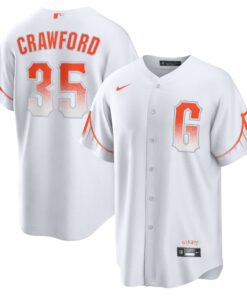Brandon Crawford San Francisco GiantsCity Connect Replica Player Jersey  White