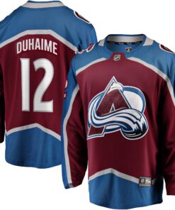 Brandon Duhaime Colorado Avalanche Fanatics Home Premier Breakaway Player Jersey  Maroon