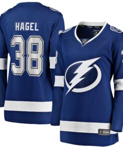 Brandon Hagel Tampa Bay Lightning Fanatics Women_s Home Breakaway Player Jersey  Blue