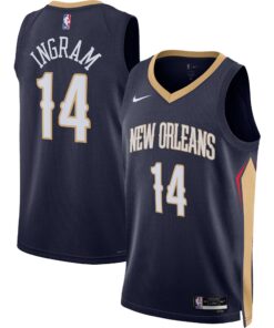 Brandon Ingram New Orleans Pelicans Unisex Swingman Jersey - Icon Edition - Navy