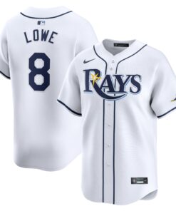Brandon Lowe Tampa Bay RaysHome Limited Player Jersey  White